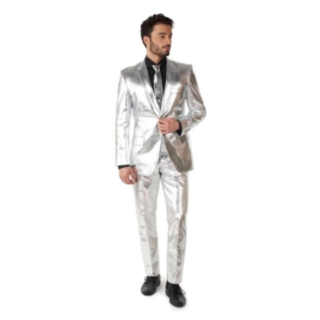 Opposuits® Shiny Silver Puku