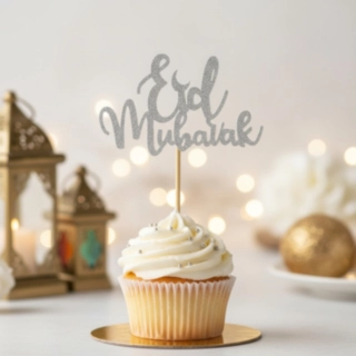 Eid Mubarak Kakkukoriste Hopea