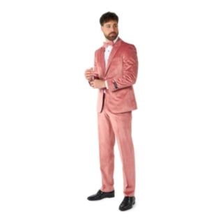 Opposuits® Vintage Pink Velvet Puku