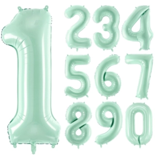 Numero Foliopallo Pastelli Vihreä 72 cm