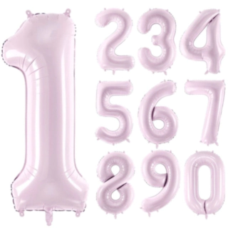 Numero Foliopallo Pastelli Liila 72 cm
