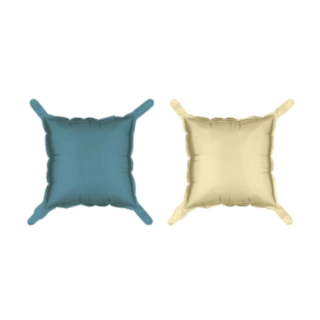 Neliskulmaiset Foliopallot Laivastonsininen/Beige