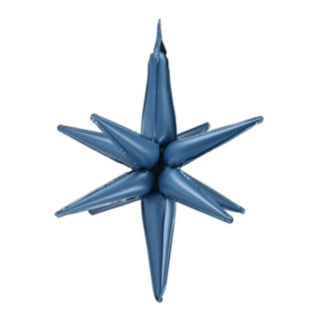 Tähti 3D Foliopallo Laivastonsininen