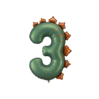 3 Vuotta Dinosaurus Folioilmapallo
