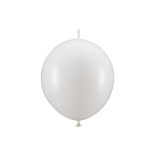 Yhteenliitettävät Ilmapallot Valkoinen 28 cm