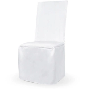 Tuolinpäällinen Mattavalkoinen