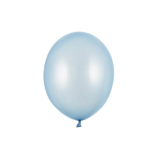 Lateksi-ilmapallot Metallic Baby Blue