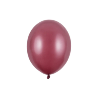 Lateksi-ilmapallot Metallic Maroon