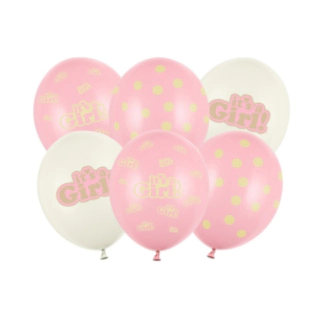 It's A Girl Lateksi-ilmapallot