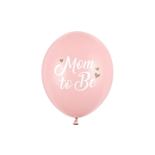 Mom To Be ilmapallot vaaleanpunainen