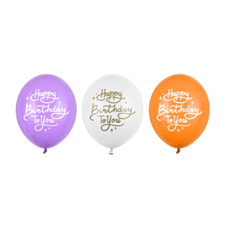 Happy Birthday To You Ilmapallo Sekoitus