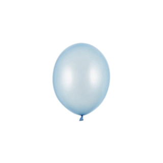 Pienet Ilmapallot Metallic Baby Blue