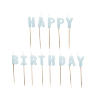 Happy Birthday Kakkukynttilät Vihreä