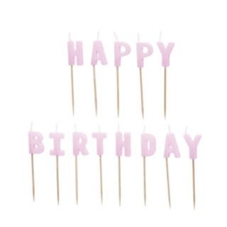 Happy Birthday Kakkukynttilät Liila