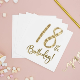 18th Birthday -servetit
