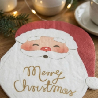 Merry Christmas Joulupukki Servetit