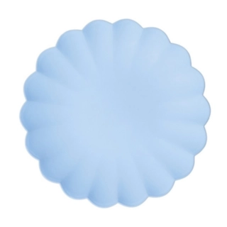 Pastelli Muovilautaset Vaaleansininen