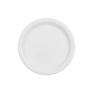 Paperilautaset Valkoinen