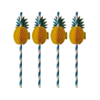 Ananas Paperipillit Sininen/Valkoinen