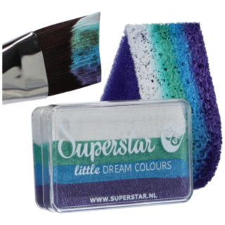Split Cake Makeup Little Mermaid