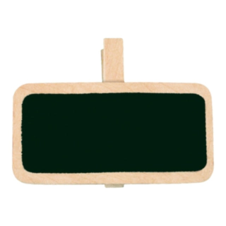 Mini Liitutaulu Pöytäkortit Luonnollinen