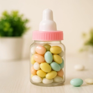 Babyshower Tuttipullot Vaaleanpunainen