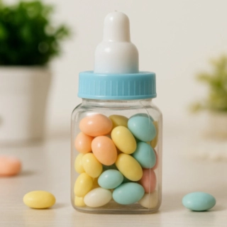 Babyshower Tuttipullot Vaaleansininen