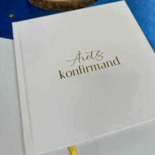 Konfirmaatio Vieraskirja Tekonahkaa