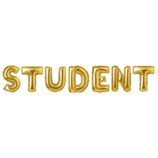 Kultaiset Student-foliopallot