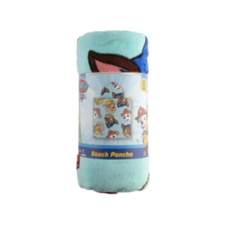 Paw Patrol® rantaponcho vaaleansininen