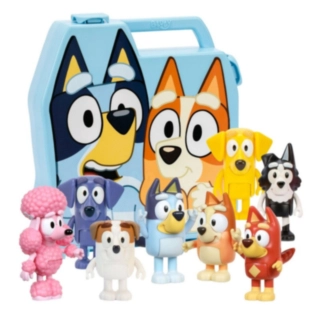 Bluey® Salkku Hahmoilla Lelut