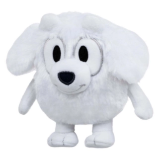 Bluey® Lila Pehmolelu Valkoinen