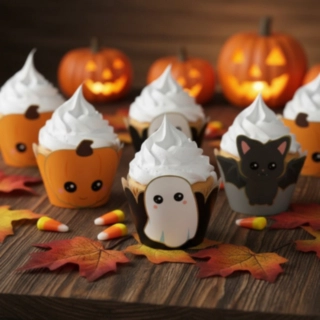 Sweety Halloween kuppikakkukääreet