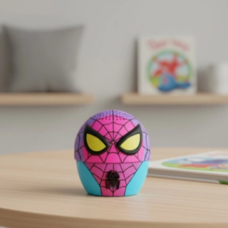 Spiderman® Boomer Bluetooth Kaiutin Vaaleanpunainen/Liila