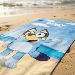 Bluey® Aalto Rantapyyhe