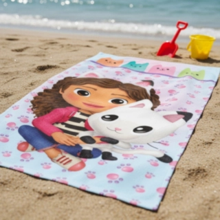 Gabby's Dollhouse® Kitty Rantapyyhe