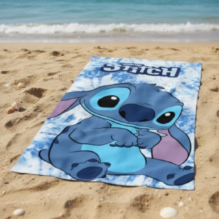 Lilo & Stitch® Hawaii Rantapyyhe Sininen