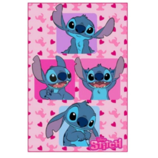 Lilo & Stitch® Sydän Lattiamatto Vaaleanpunainen