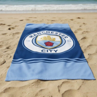 Manchester City® Logo Rantapyyhe