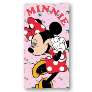 Minni Hiiri® Rantapyyhe Vaaleanpunainen