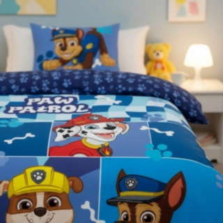 Ryhmä Hau® Friends Puuvillalakanat Sininen