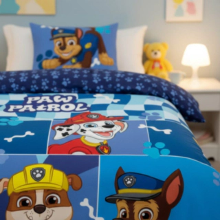 Ryhmä Hau® Friends Puuvillalakanat Sininen
