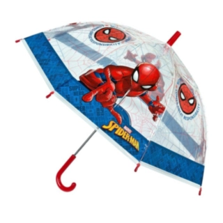 Spiderman® Läpinäkyvä Sateenvarjo