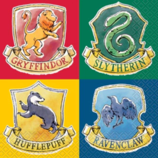 Harry Potter® Hogwarts tuvat -servetit