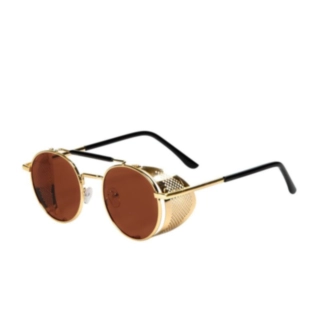 Steampunk Festarilasit Kulta