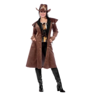 Western Cowgirl Duster Frakki
