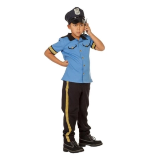 Poliisi Lastenasu Sininen