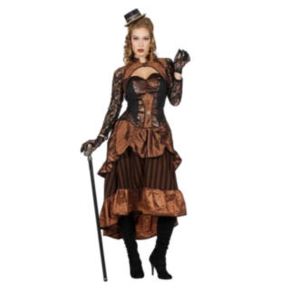 Viktoriaaninen Steampunk Mekko Asu