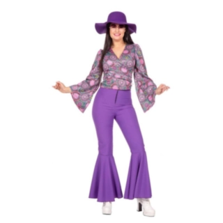 Hippi Flowerpower Paita Liila