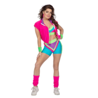 80‑luvun Aerobic Asu Neon